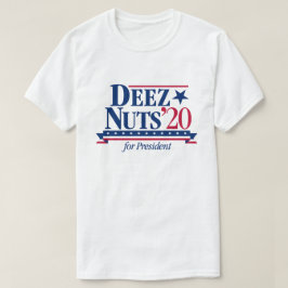 Loucos de Deez para o t-shirt do presidente