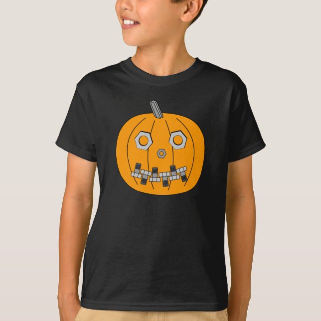 Loucos e Bolts Pumpkin T-Shirt (Frente)
