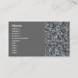 Loucos e Cartão de visita de parafusos