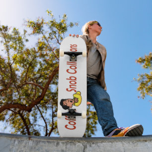 Loucura de skate com coleções de café esnobe