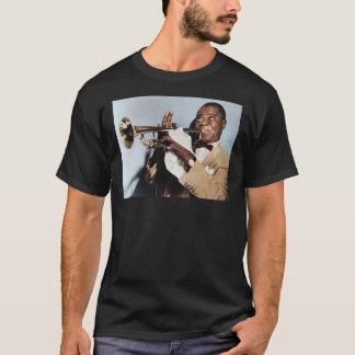 Louis Armstrong, 1953 - Camiseta Clássica Colorida