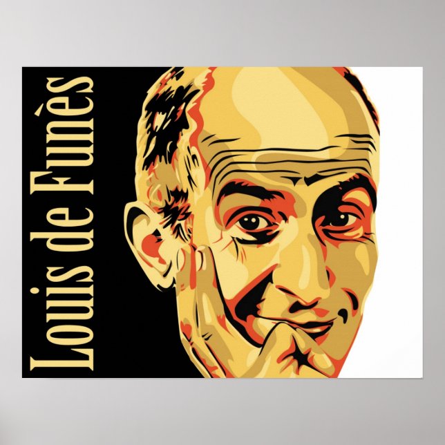 louis de funes poster (Frente)