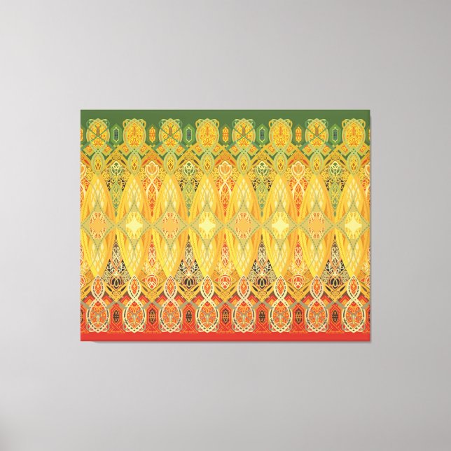 Louis Sullivan Truss Frieze Canvas (Frente)