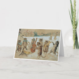 Louis Wain Cat Cartões de agradecimentos