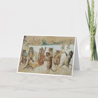 Louis Wain Cat Cartões de agradecimentos