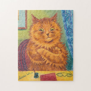 LOUIS WAIN GINGER CAT JIGSAW QUEBRA-CABEÇA