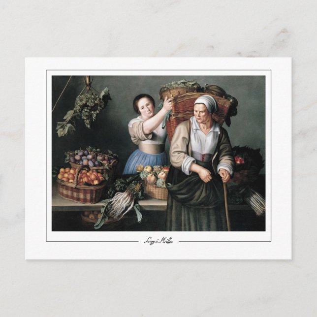 Louise Moillon #6 - Cartão postal de arte fina (Frente)