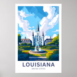 Louisiana EUA Viagem Impressão