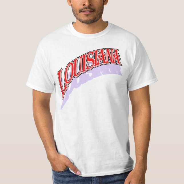Louisiana tampa a camisa (Frente)