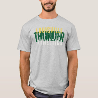 Louisville Thunder Athar (para camisas de Cinza)