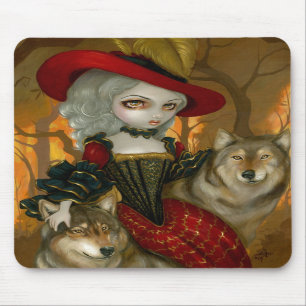 Loup-Garou: Rococo gótico Mousepad do lobo do