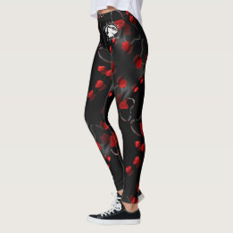 Loura e quebrada - Leggings padrão