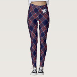 Loura e quebrada - Leggings padrão - Logotipo bran