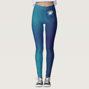 Loura e quebrada - Leggings padrão - Logotipo bran