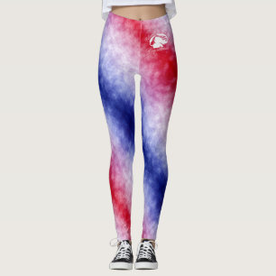 Loura e quebrada - Leggings padrão - Logotipo bran