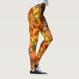 Loura e quebrada - Leggings padrão - Logotipo bran