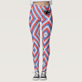 Loura e quebrada - Leggings padrão - Logotipo pret