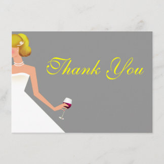 Louro dos cartões de agradecimentos na prata com