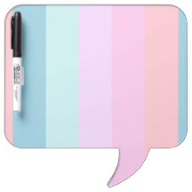 Nome do Monograma Pastel Personalizado Lança Azul
