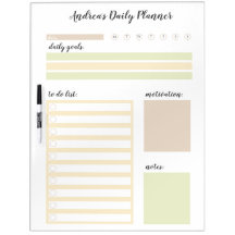 Planejador Diário Personalizado