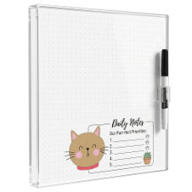 Quadro de Mensagens Minimalista Elegante para Escr