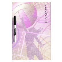 Silhub de vôlei roxa-rosa