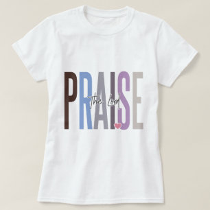 Louvado o Design de camiseta Inspiracional