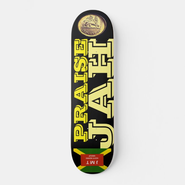 LOUVAR JAH Skateboard (Frente)