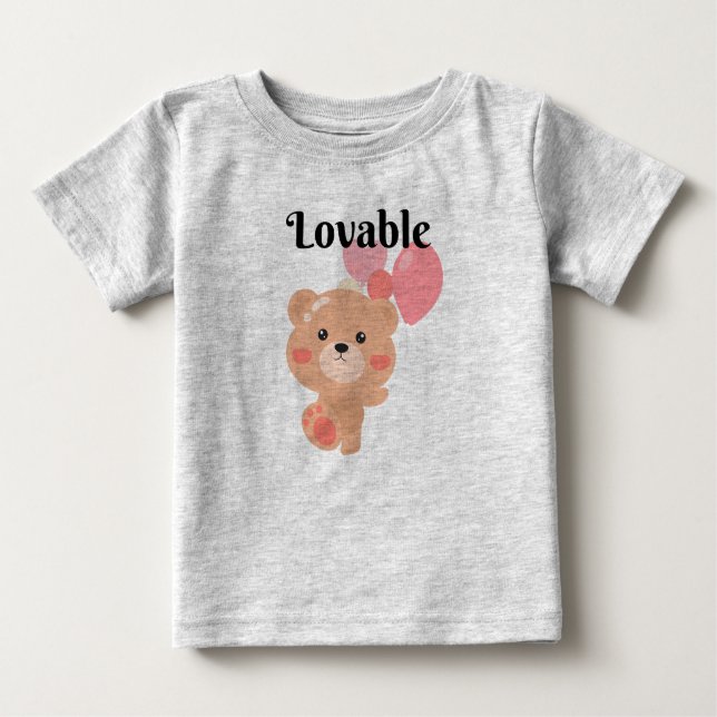 Lovable Baby Fine Jersey T-Shirt (Frente)