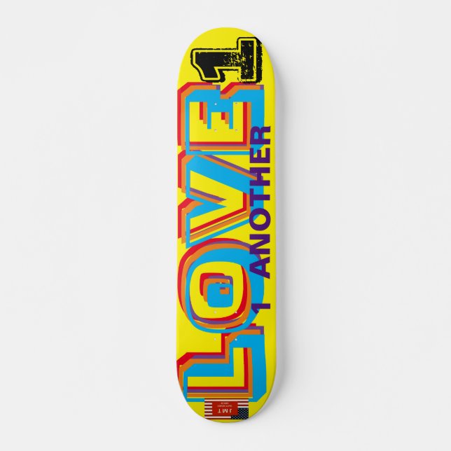 LOVE 1 OUTRO Pavimento de skate de 7 3/4" (Frente)