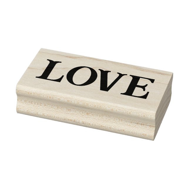 LOVE 1"x2,5" - Carimbo de borracha / Buffalo (Carimbo)