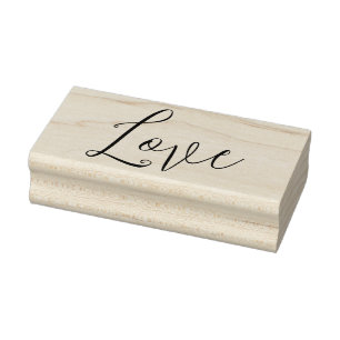 LOVE 1"x2,5" Carimbo de borracha / Nitalope