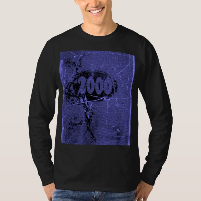 Love 2000 - Purple Vintage retro - T-Shirt (Frente)