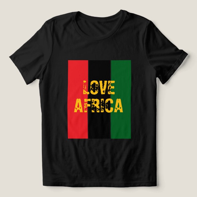 Love Africa T-Shirt (Design frontal)