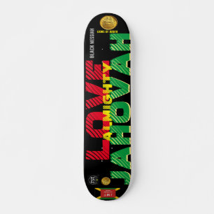 LOVE ALMIGHTHTY JAHOVAH 7, 3/4", skateboard Deck