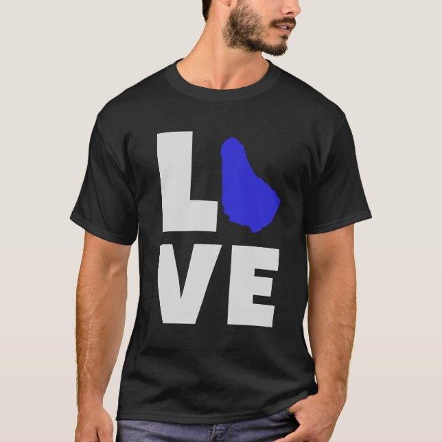Love Barbados T-Shirt (Frente)