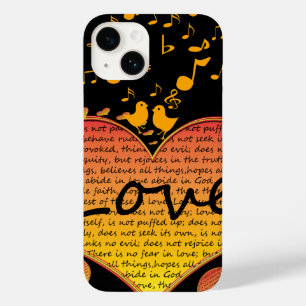 Love Bears All Things 1 Corinthian 13 iPhone Cobri