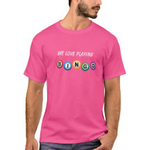Love Bingo Pink T-Shirt