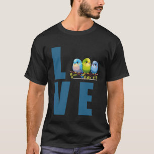 Love Budget Mãe Bugerigar Parakeet Bird Pullover