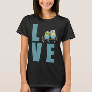 Love Budget Mãe Bugerigar Parakeet Bird Pullover