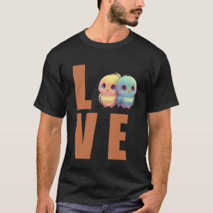Love Budget Mãe Bugerigar Parakeet Bird Pullover