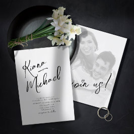 Love Calliographic Photo B&W ID940
