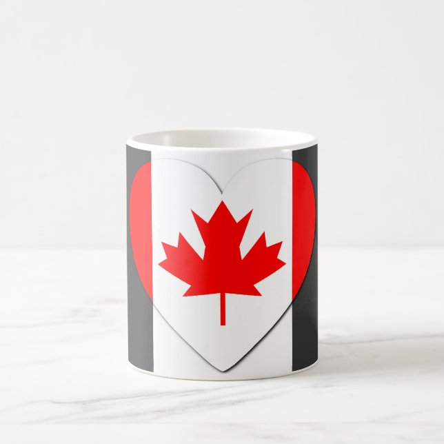 Love Canada - Flag Canecas vintage (Centro)