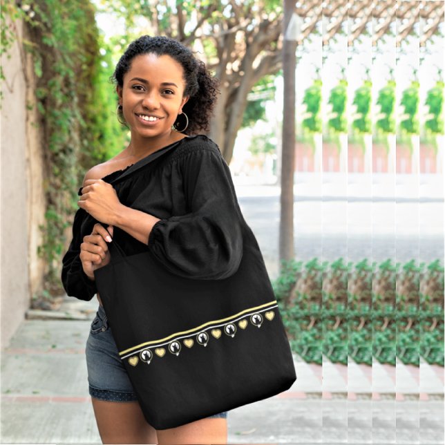 Love Cat Bolsa da Poeta Adiela Akoo (The Love Cat Tote by Poet Adiela Akoo. Love It? GET it! Shop the Love Cat Collection for more finds)