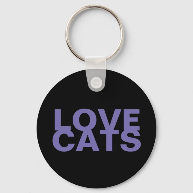 Love Cats Chaveiro (Frente)