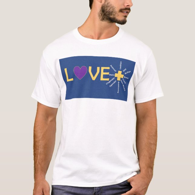Love+ Crewneck T-Shirt (Frente)