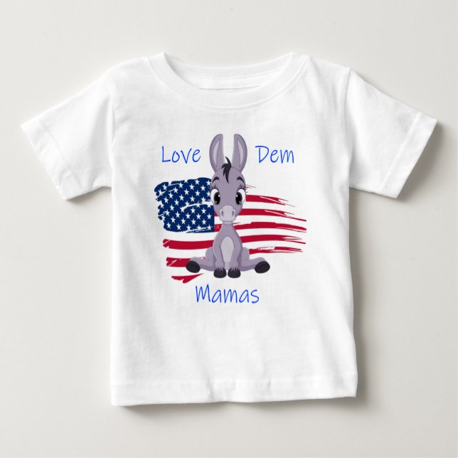 Love Dem Mamas Baby T-Shirt (Frente)