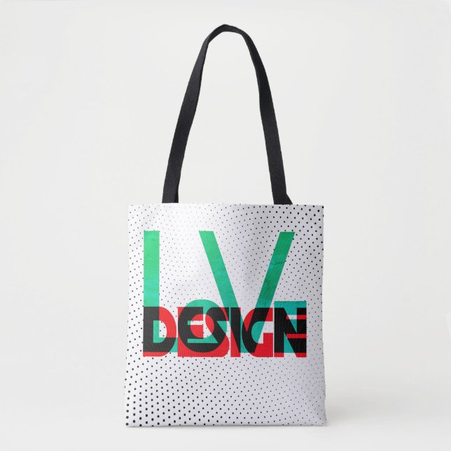Love Design - Retro Color Mix II Edition Tote Bag (Frente)
