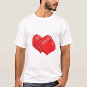 Love Emoji Namorados T-Shirt