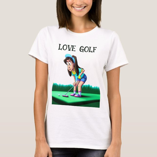 Love Golf T-Shirt (Frente)